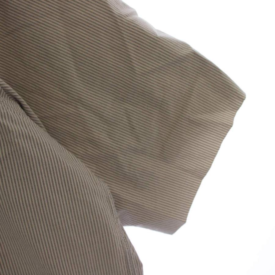 オーラリー AURALEE SELVEDGE WEATHER CLOTH OPEN COLLARED HALF