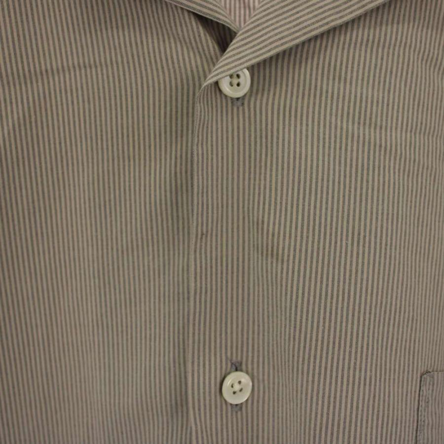 オーラリー AURALEE SELVEDGE WEATHER CLOTH OPEN COLLARED HALF