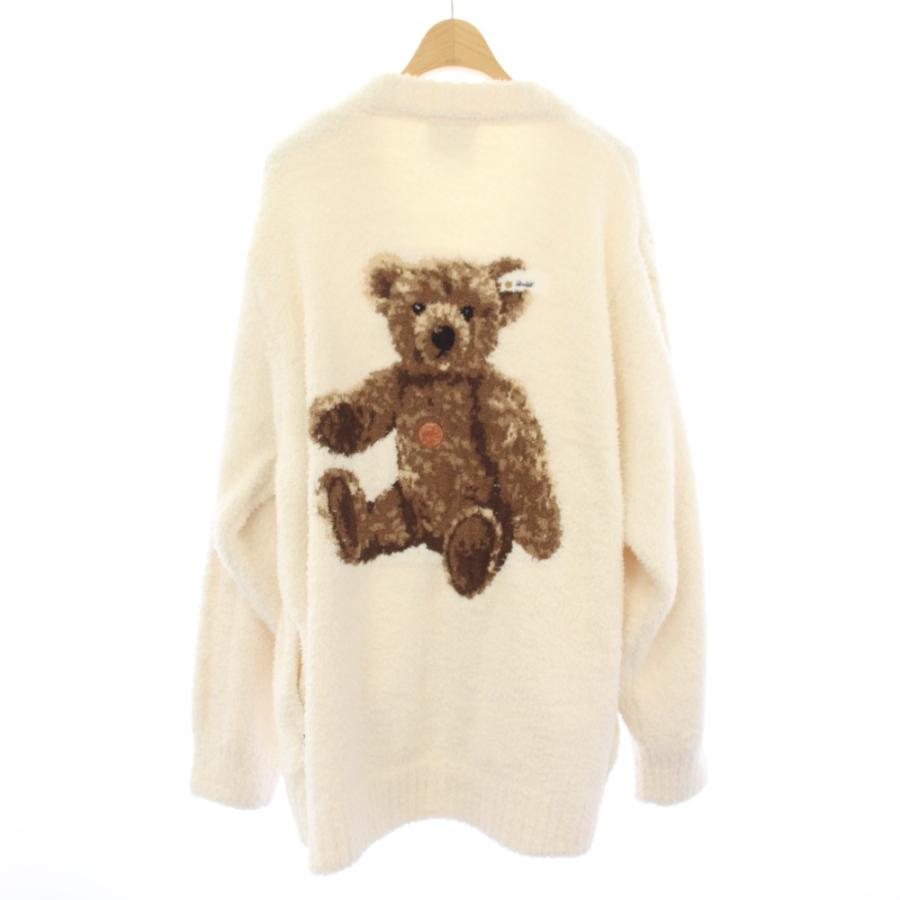 ジェラートピケ シュタイフ 25AW パウダージャガードカーディガン