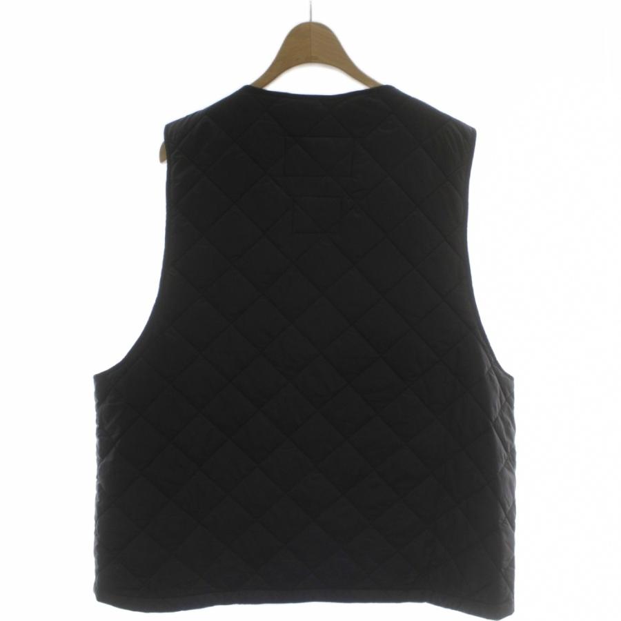 バブアー Barbour × Engineered Garments QUILTED VEST ベスト M 黒
