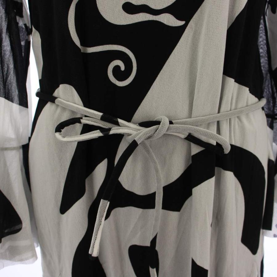 未使用品 ヴィヴィアンタム VIVIENNE TAM ワンピース ひざ丈 長袖 龍