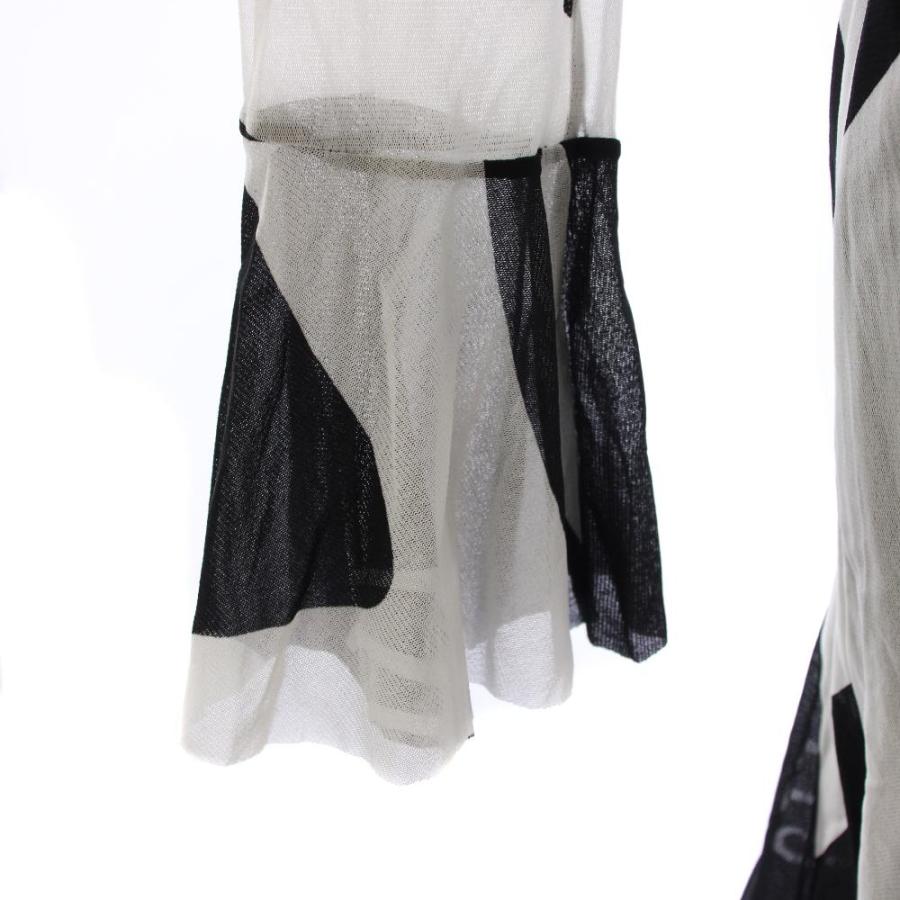 未使用品 ヴィヴィアンタム VIVIENNE TAM ワンピース ひざ丈 長袖 龍