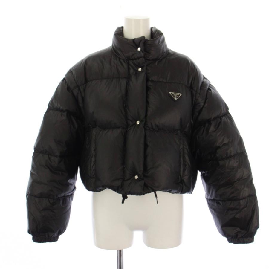 PRADA（プラダ） PRADA 23年製 Re-Nylon クロップドダウンジャケット