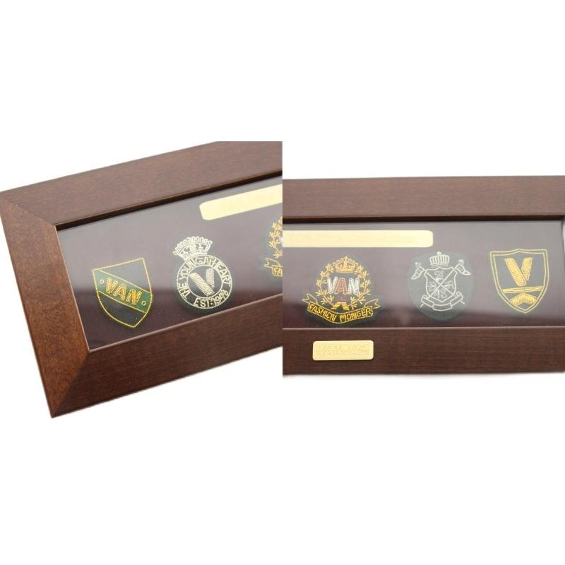 ヴァン ヂャケット VAN JAC ピンズ コレクション Pins Collection ピンバッジセット 5点セット ワッペン 茶 ゴールドカラー その他_7
