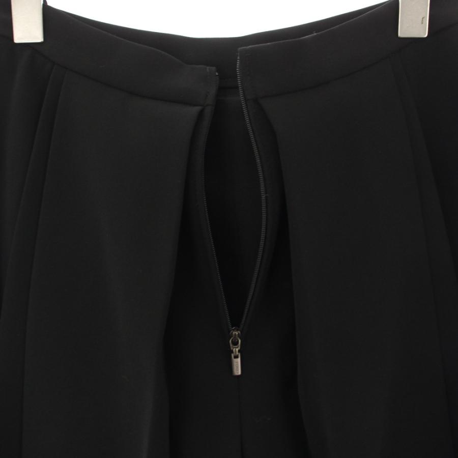 フォクシーニューヨーク FOXEY NEW YORK キュロット ショートパンツ ハーフパンツ タック 42 黒 ブラック 36682-NAPFI104L /HN_2