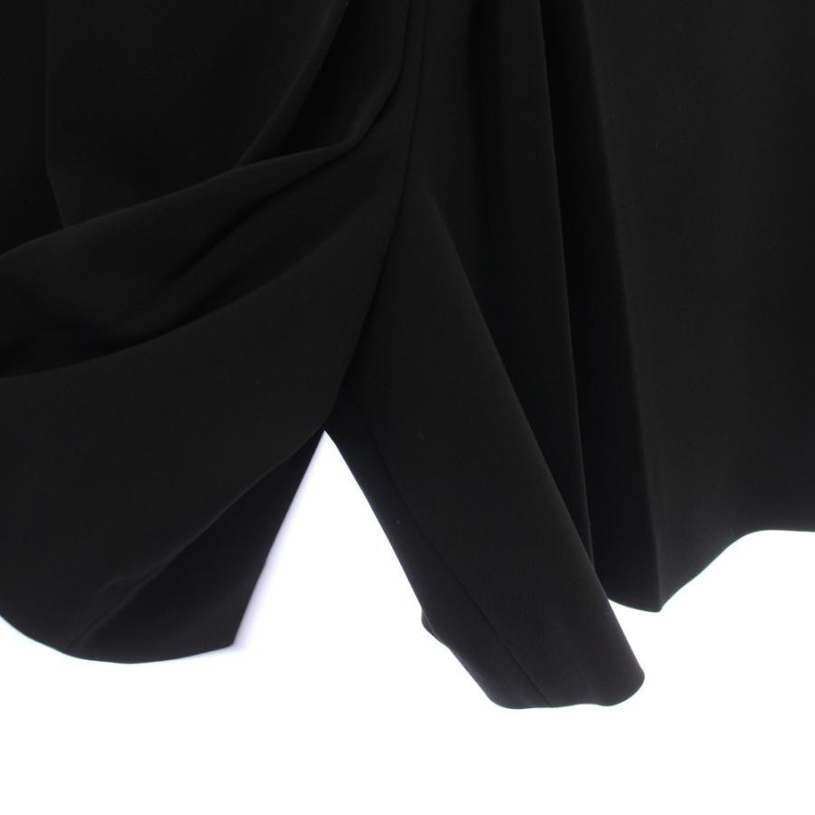 フォクシーニューヨーク FOXEY NEW YORK キュロット ショートパンツ ハーフパンツ タック 42 黒 ブラック 36682-NAPFI104L /HN_3