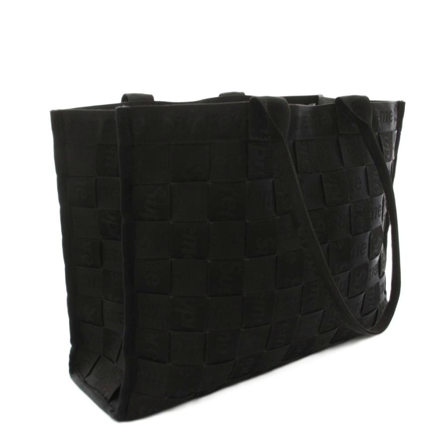 supreme 24ss Woven Large Tote ブラック Supreme（シュプリーム） SUPREME 24SS ウーブンラージトート Woven