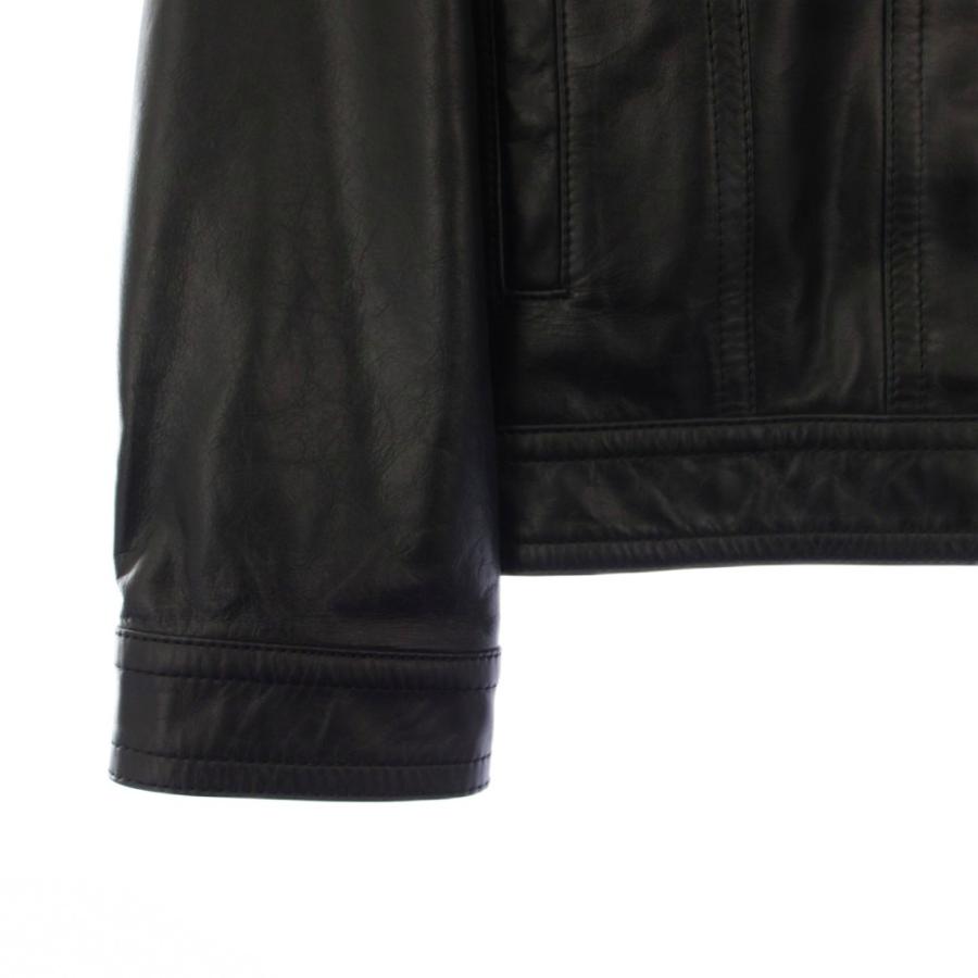 COACH（コーチ） レザー トラッカージャケット 革ジャン M 黒 CM795
