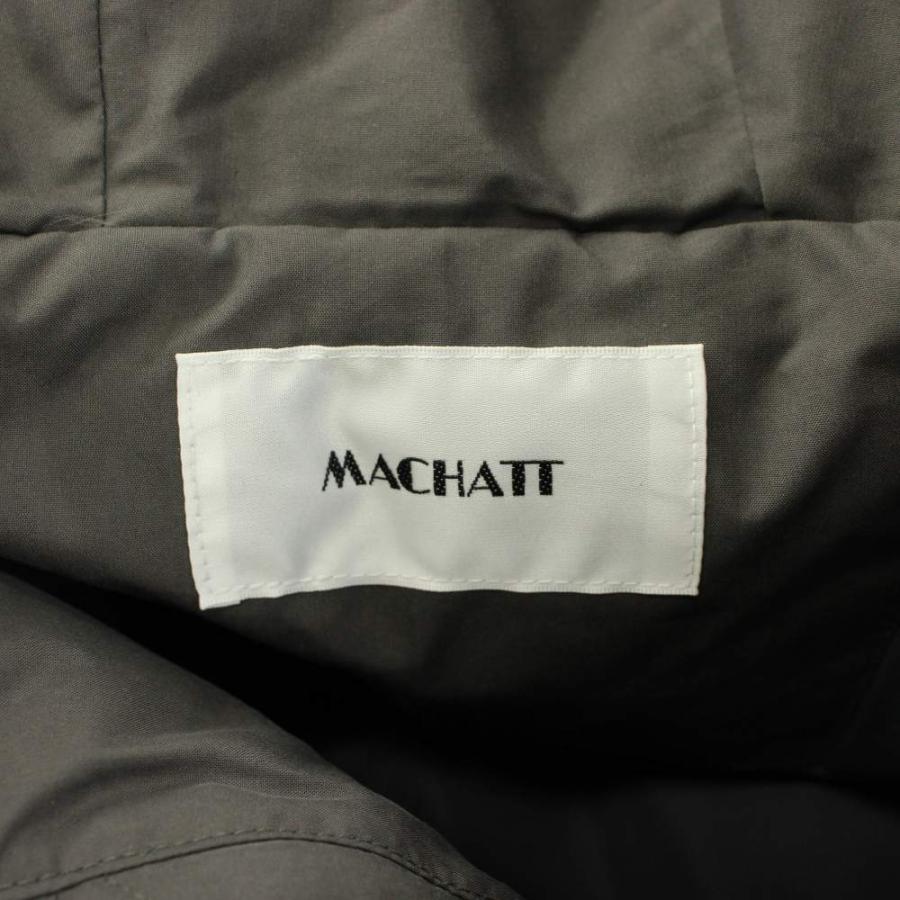 マチャット MACHATT アノラックダウンコート ロング丈 フード アウター