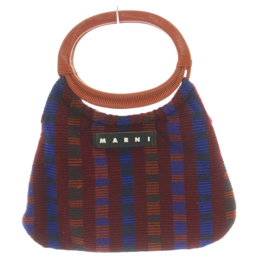 MARNI（マルニ） ボートバッグ ハンドバッグ ロゴ マルチカラー