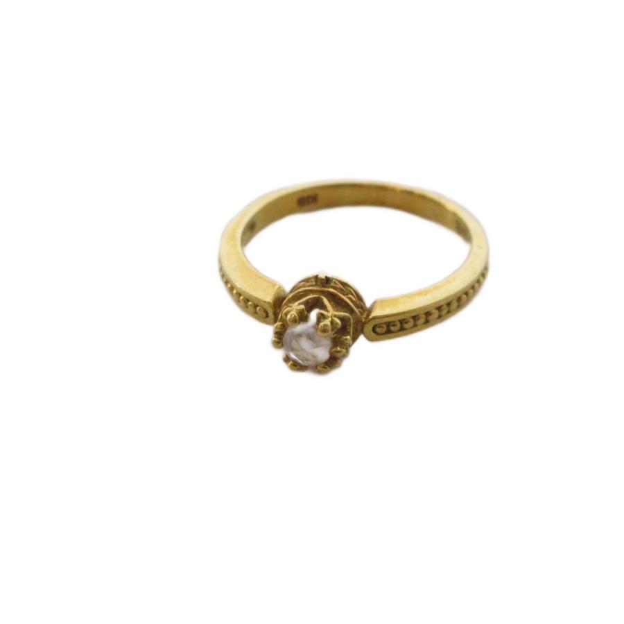 アーカー AHKAH ローズプロミス 指輪 リング K18 ダイヤモンド 0.12ct 