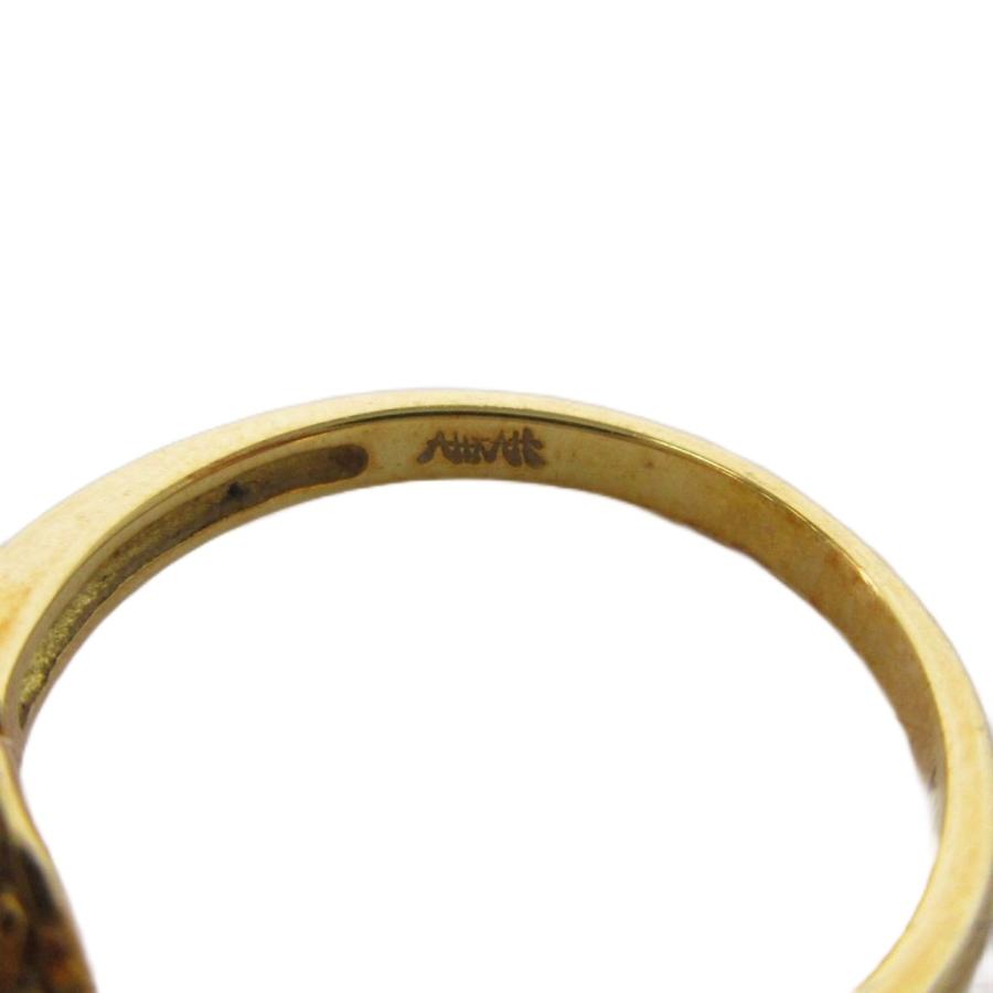 アーカー AHKAH ローズプロミス 指輪 リング K18 ダイヤモンド 0.12ct 