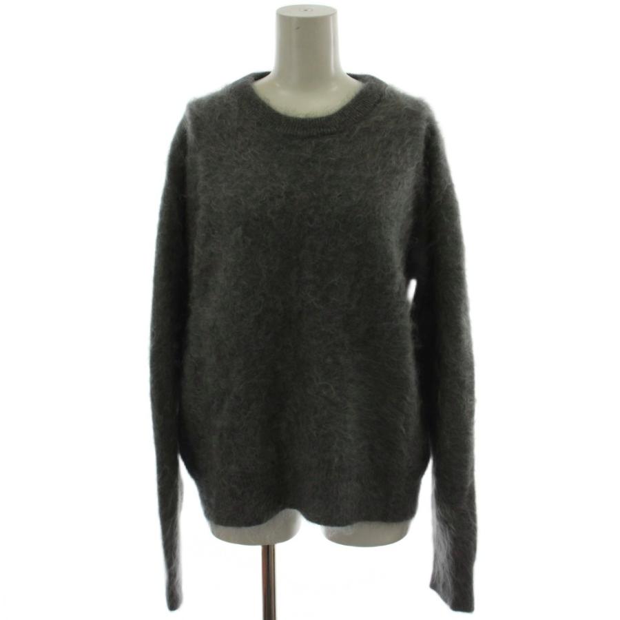 バーニーズニューヨーク BARNEYS NEW YORK ニット セーター グレー 