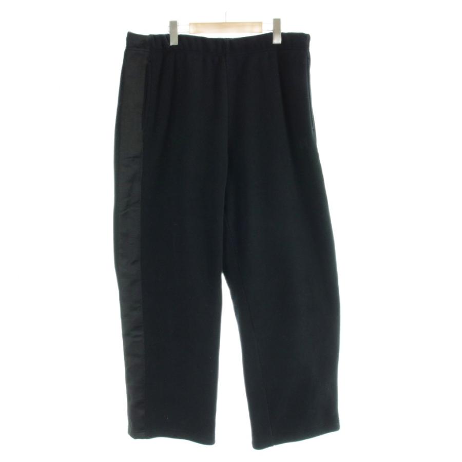 ユニクロ（UNIQLO） ×NEEDLES 25AW フリース ワイドパンツ XL 黒