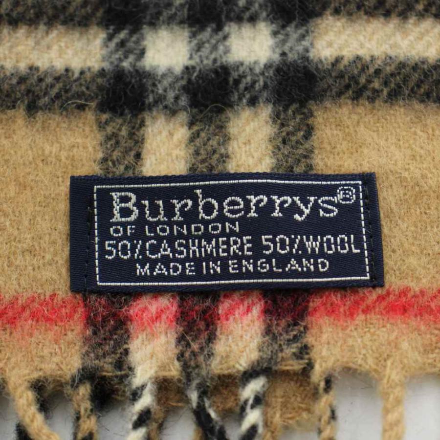 Burberrys 赤 マフラーバーバリー バーバリーズ Burberrys