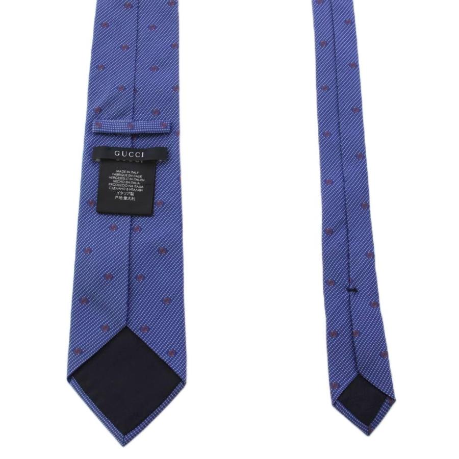 GUCCI（グッチ） ネクタイ GG柄 シルク 紺 349398 /BM □OH メンズ