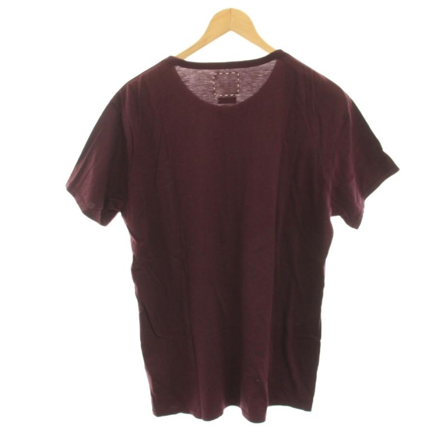 ビズビム VISVIM ヘンリーネックシャツ Tシャツ カットソー 半袖 3 紫 