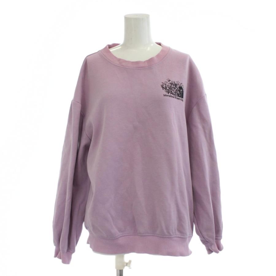 THE NORTH FACE（ザ ノースフェイス） トレーナー M 紫 長袖 ラウンド 