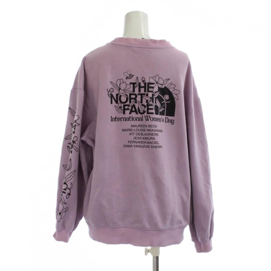 THE NORTH FACE（ザ ノースフェイス） トレーナー M 紫 長袖 ラウンド 