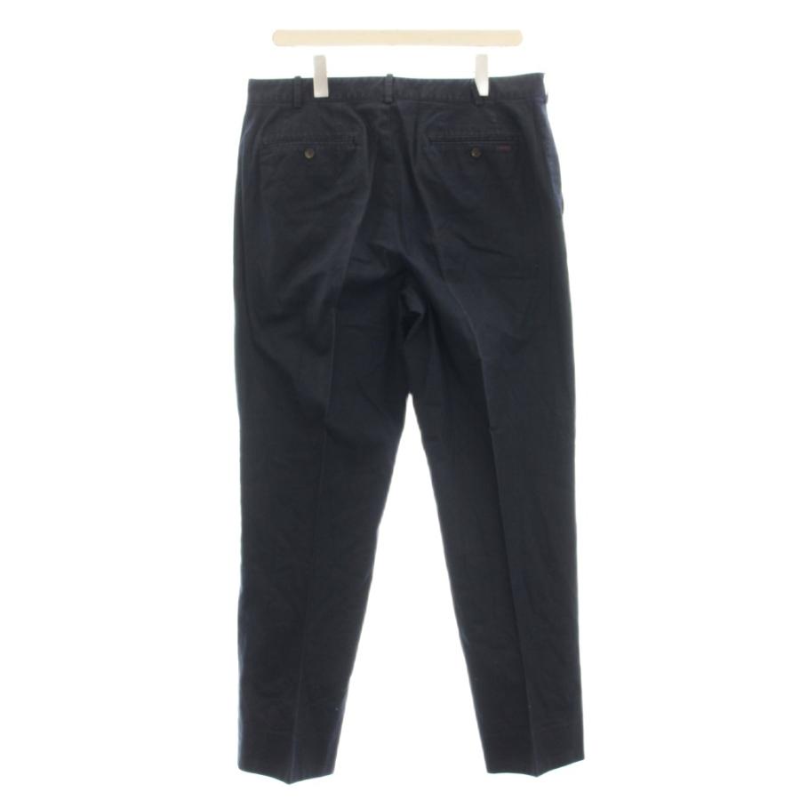 ●Papas/パパス●麻混パンツ スラックス 52/LL ◾ネイビー パパス Papas リネン混 スラックス パンツ52 ネイビー 紺 D0401FP /☆G