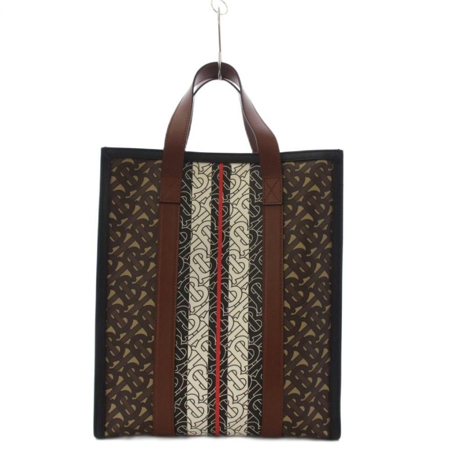 BURBERRY（バーバリー） モノグラムストライプ Eキャンバス スモール
