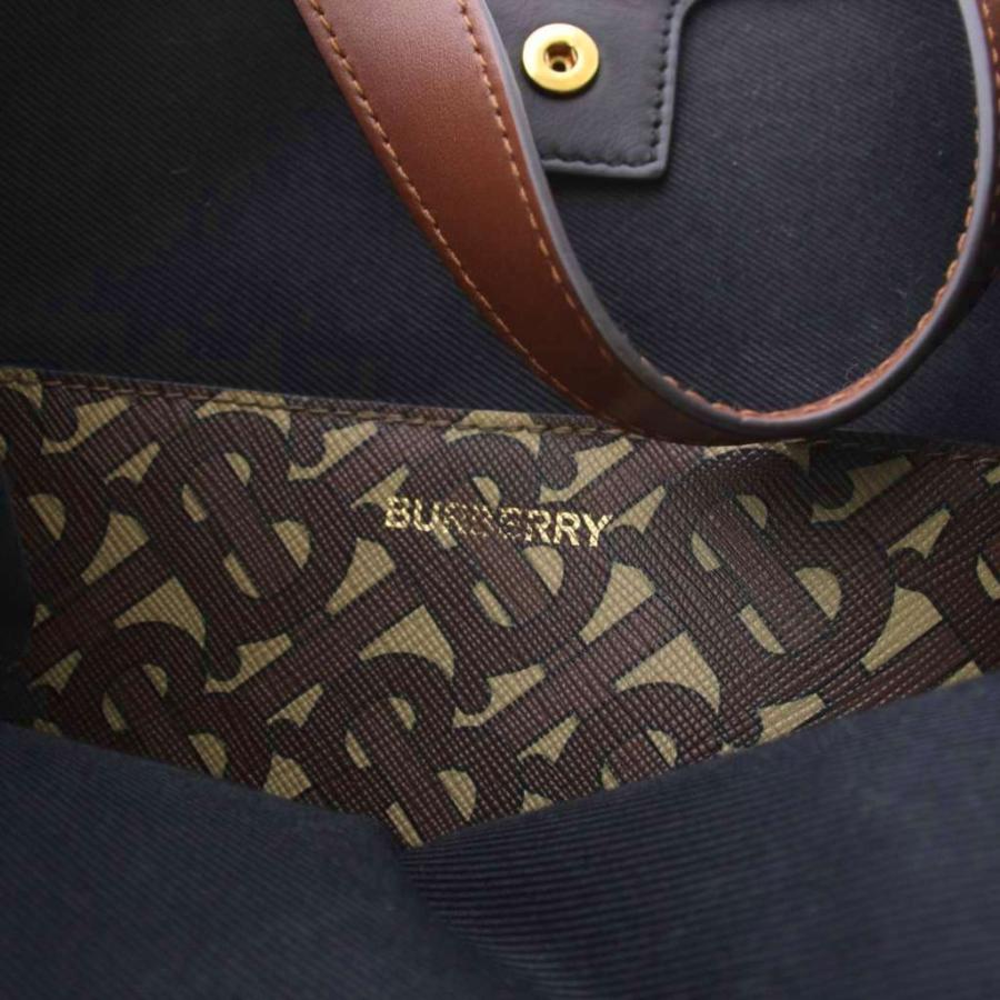 BURBERRY（バーバリー） モノグラムストライプ Eキャンバス スモール