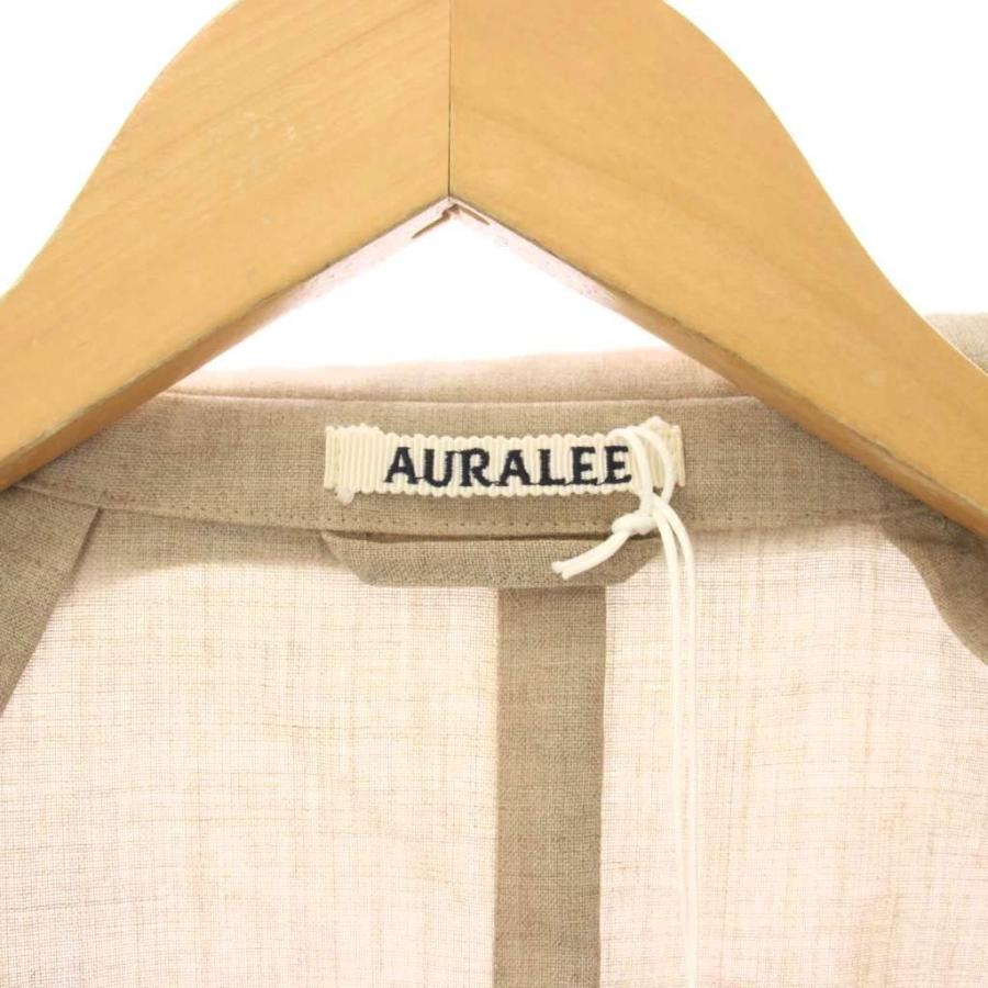 オーラリー AURALEE 26SS SUMMER TWIST CASHMERE PORA JACKET テーラードジャケット シングル 0 ベージュ A26SJ04CP /KH レディースの画像