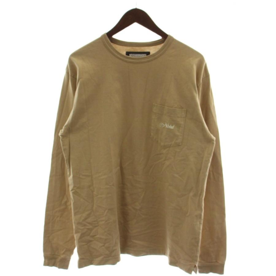 ネイバーフッド NEIGHBORHOOD Tシャツ カットソー S ベージュ 長袖 