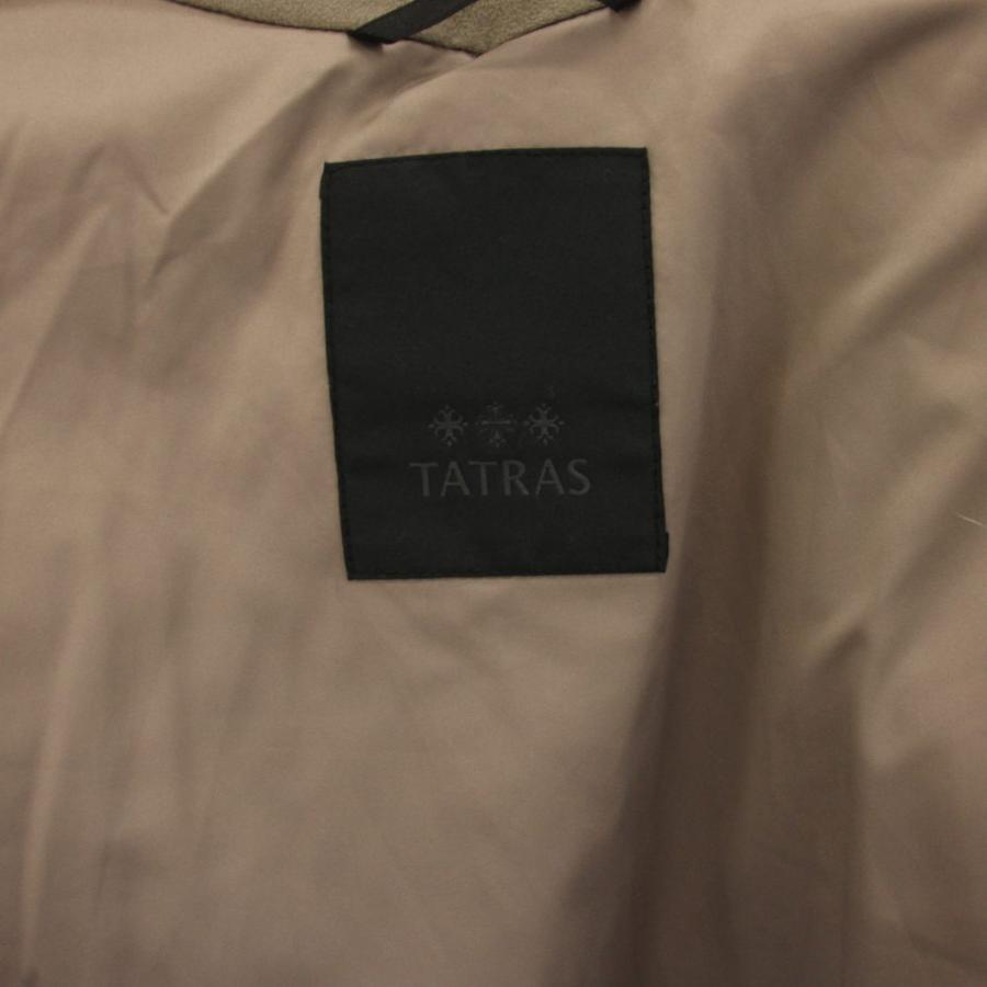 タトラス TATRAS 24AW タミル TAMIL ノーカラーコート ボア ロング ジップアップ 茶 ブラウン LTAT24A4908 /HN レディースの画像