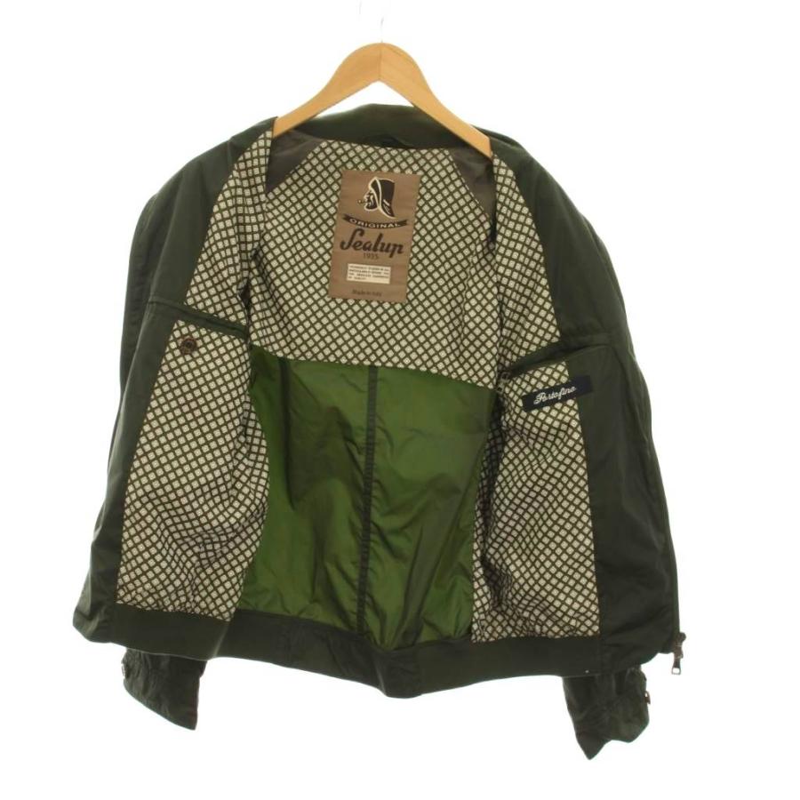 Sealup ブルゾン 48 シーラップ Sealup ジャケット ブルゾン ジップアップ アウター カーキ