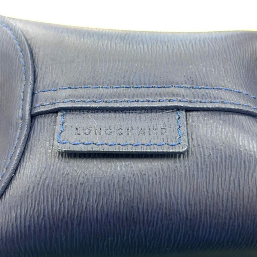 LONGCHAMP（ロンシャン） ロゾ ハンドバッグ トートバッグ レザー 紺
