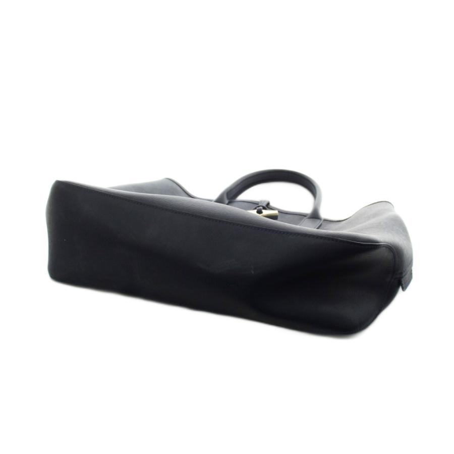 LONGCHAMP（ロンシャン） ロゾ ハンドバッグ トートバッグ レザー 紺