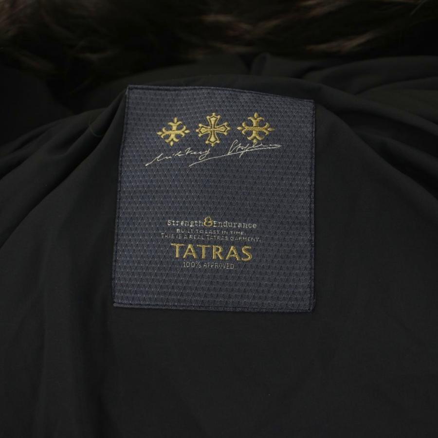 タトラス TATRAS ANTICO N-3B ミリタリーダウンジャケット 03 黒 長袖