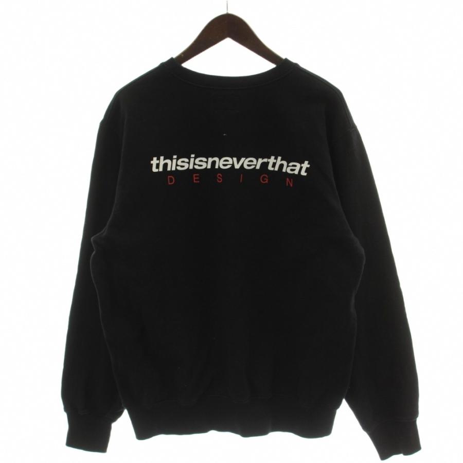 ディスイズネバーザット thisisneverthat スウェット トレーナー M 黒 
