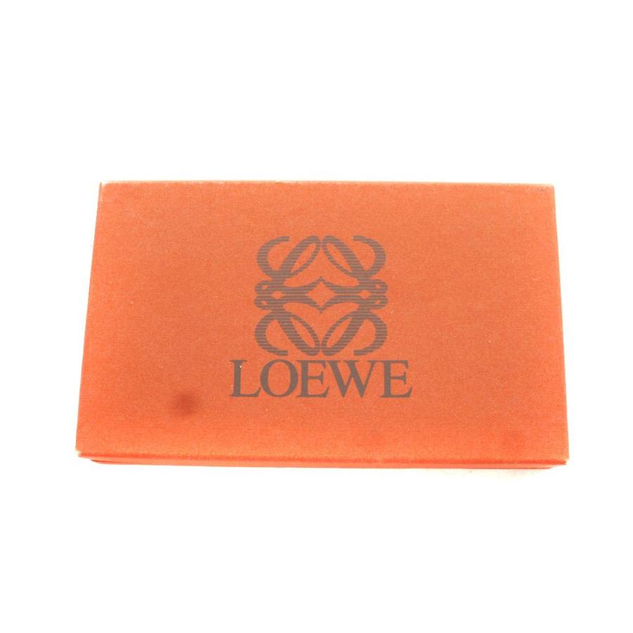 LOEWE（ロエベ） 長財布 二つ折り 総柄 レザー 茶 ブラウン /AN69 □OH