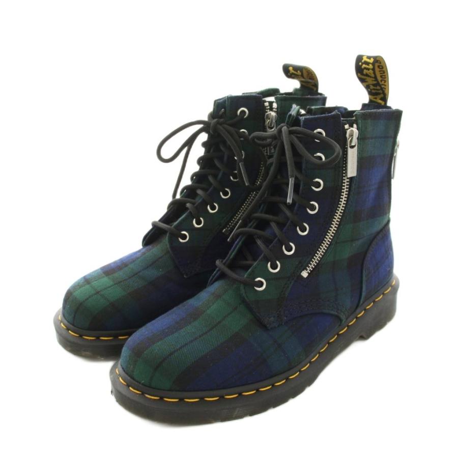 Dr.Martens ドクターマーチン　41 26cm チェック Dr.Martens（ドクターマーチン） DR.MARTENS 1460 ZIP TARTAN LACE UP
