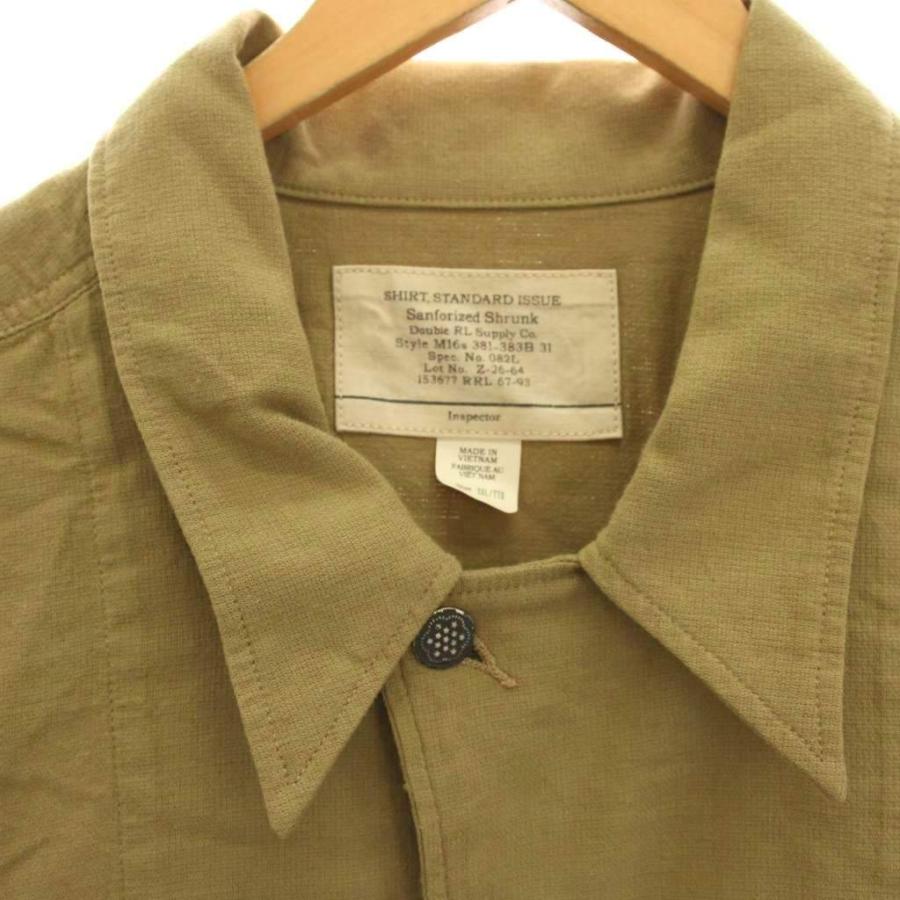 ダブルアールエル RRL ラルフローレン Dobby Graphic Overshirt ドビー 