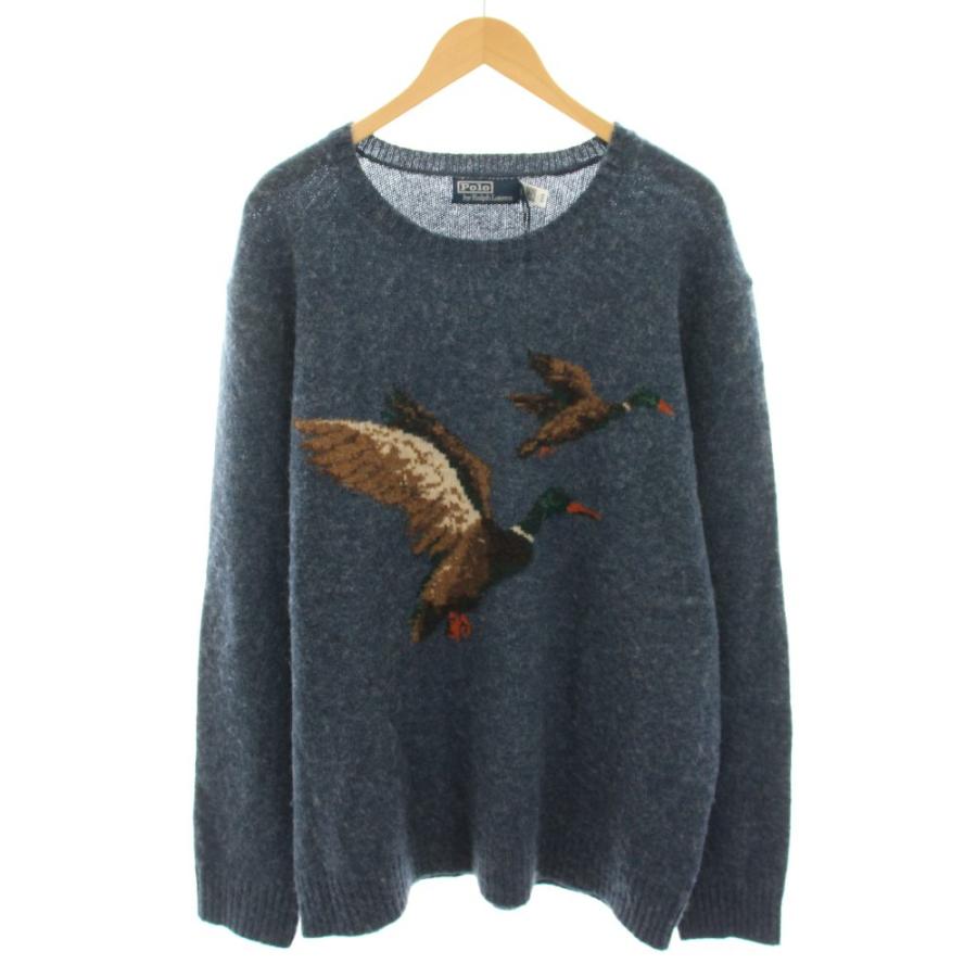 ポロスポーツ ラルフローレン イーグル デザインニット イーグル 鷲 鳥 L POLO RALPH LAUREN（ポロ・ラルフローレン） 未使用品 ポロ バイ
