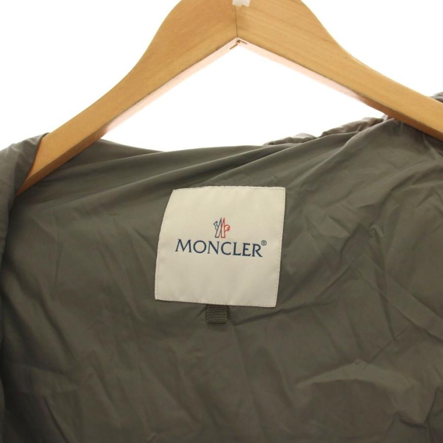 モンクレール MONCLER ブラッシュ BOURRACHE ダウンジャケット スタッズ ジップアップ アウター 0 グレー 53222 /YM レディース_5