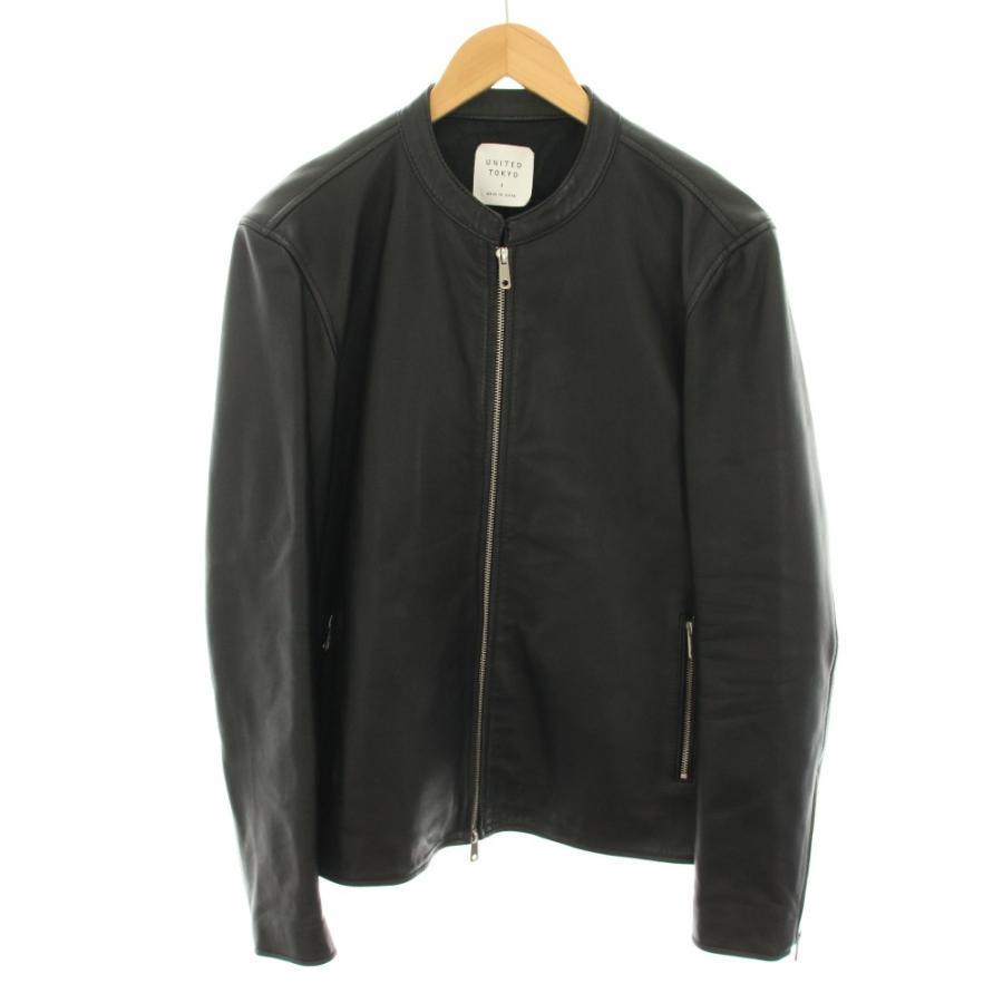 UNITED TOKYO Lamb レザーシングルライダース united tokyo ライダース