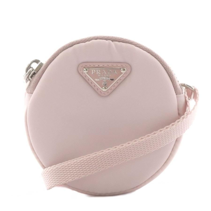 PRADA プラダ　ハンドバッグ　ナイロン　ピンク　三角ロゴ PRADA プラダ トライアングルロゴ ミニバッグ ハンドバッグ ピンク