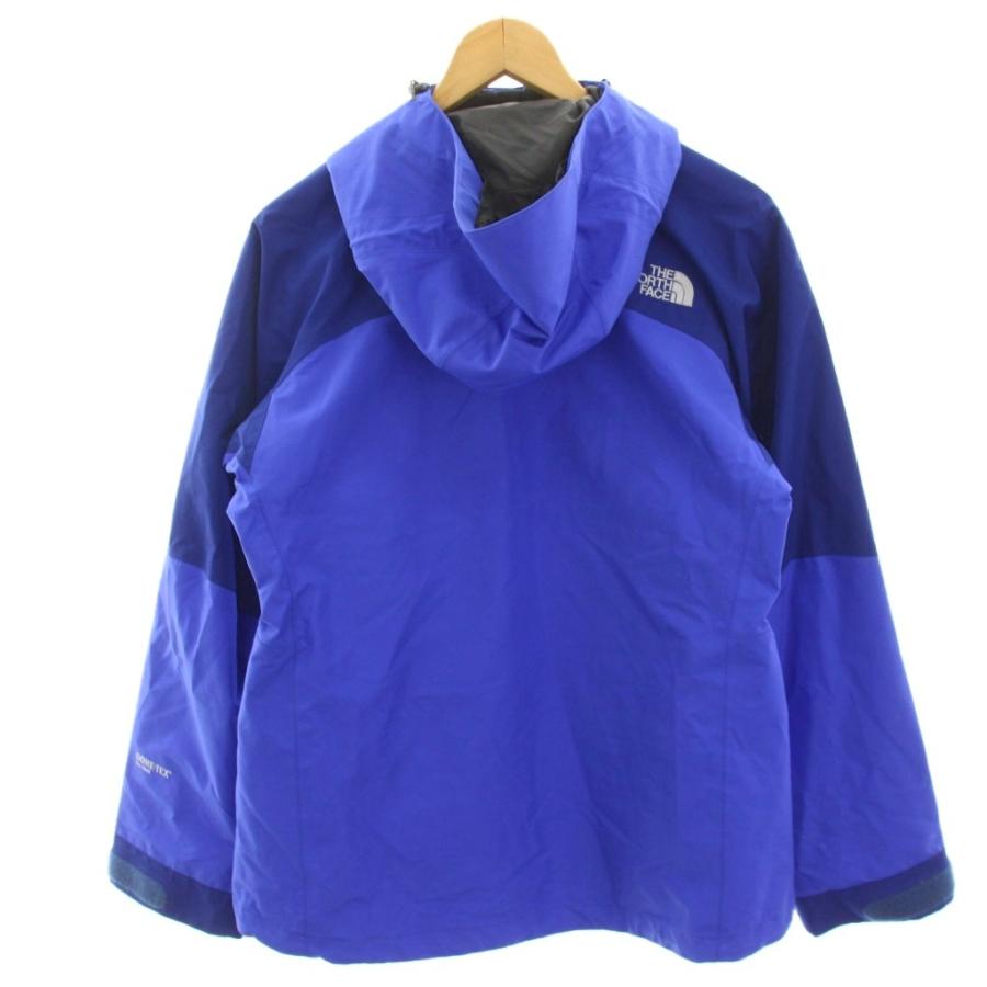ザノースフェイス MOUNTAIN JACKET マウンテンパーカー ジャケット ナイロン ジップアップ L 青 ブルー NPW15105 /HN レディース_1