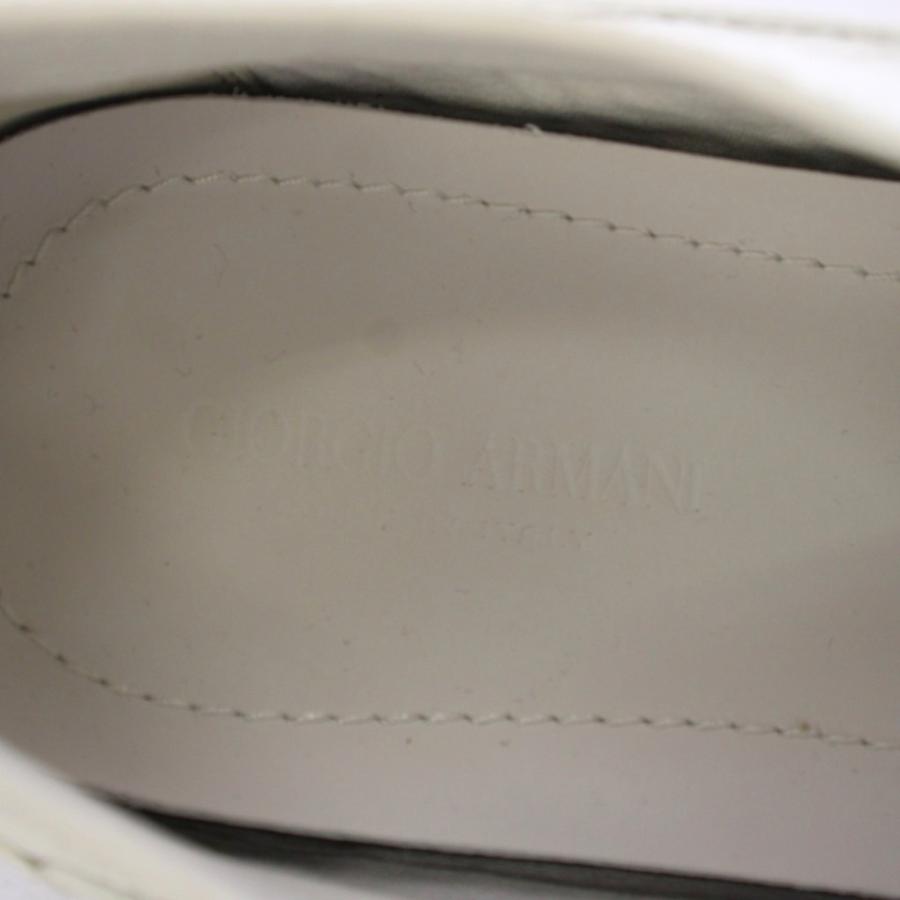 ジョルジオアルマーニ GIORGIO ARMANI レザースニーカー シューズ UK9 
