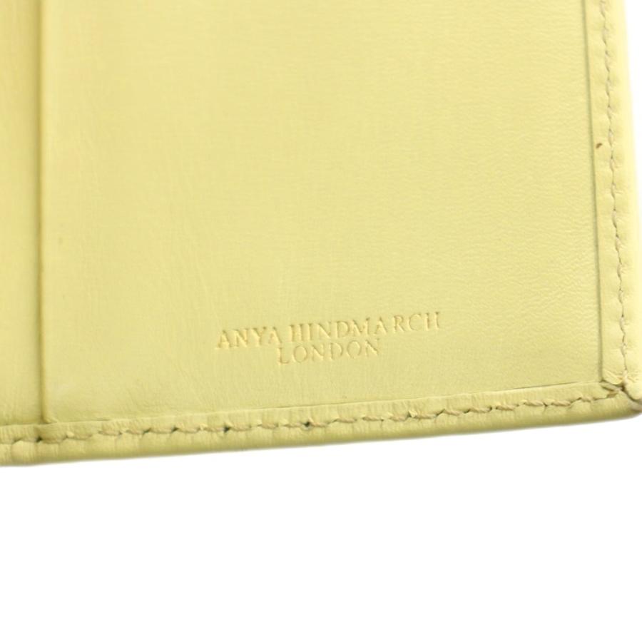 アニヤハインドマーチ ANYA HINDMARCH 財布 3つ折り 小銭入れ レザー 