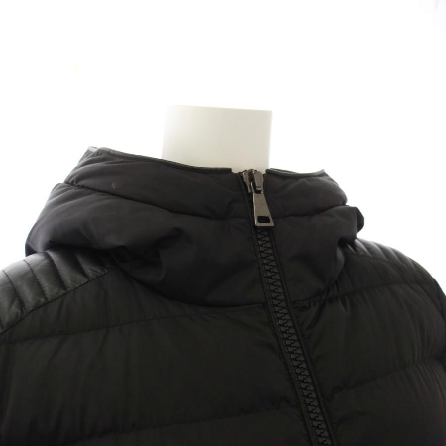 モンクレール MONCLER TALEV ダウンコート ロング 2 黒 E20934937085 /KH レディース