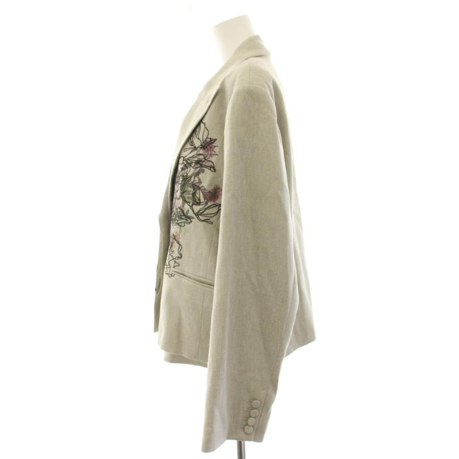 アメリヴィンテージ 26SS PIXEL FLOWER PRINT SHORT JACKET テーラード