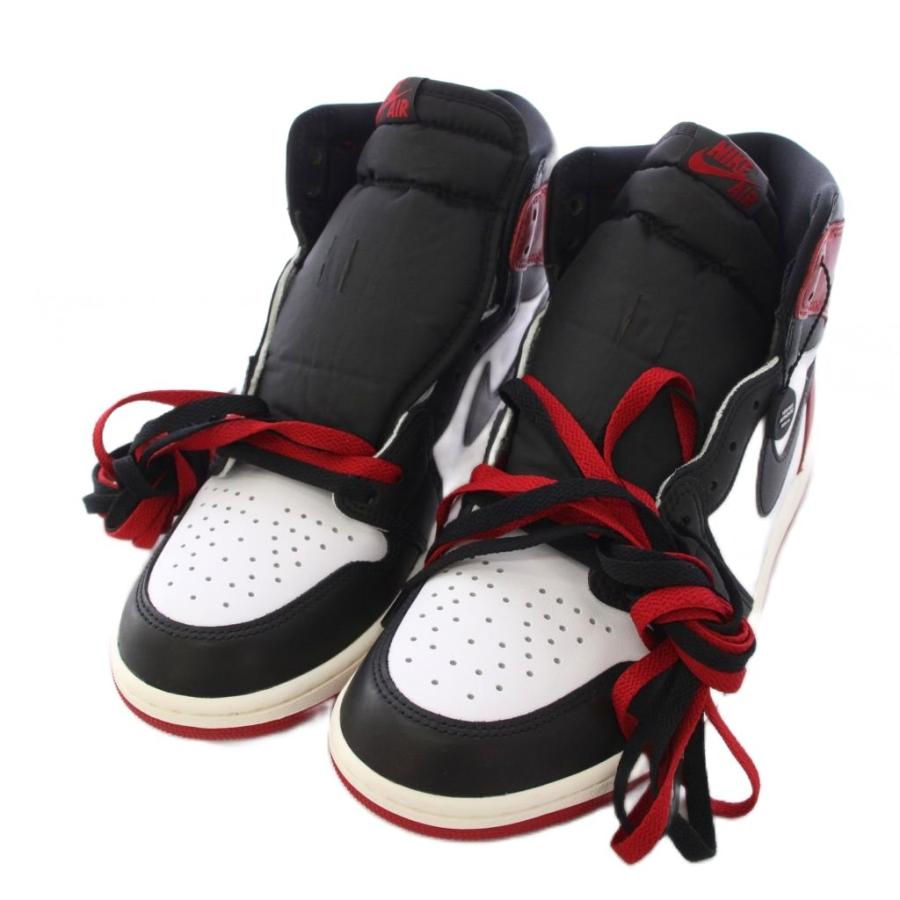 メンズ ナイキ NIKE Air Jordan 1 Retro High OG Black Toe Reimagined