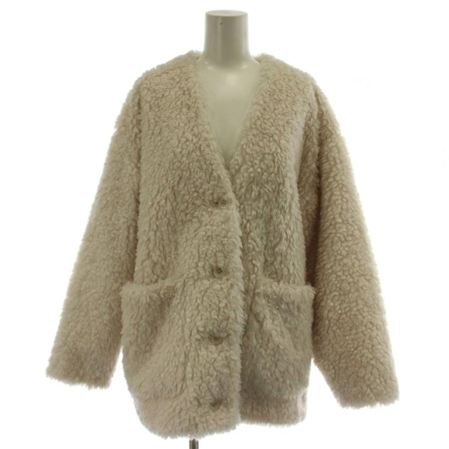 ヨリ yori 22AW プードルショートコート ボアジャケット 36 長袖 