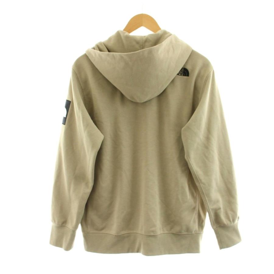 ザノースフェイス THE NORTH FACE Square Logo FullZip スクエアロゴフルジップ パーカー スウエット地 M ベージュ NT12037_1