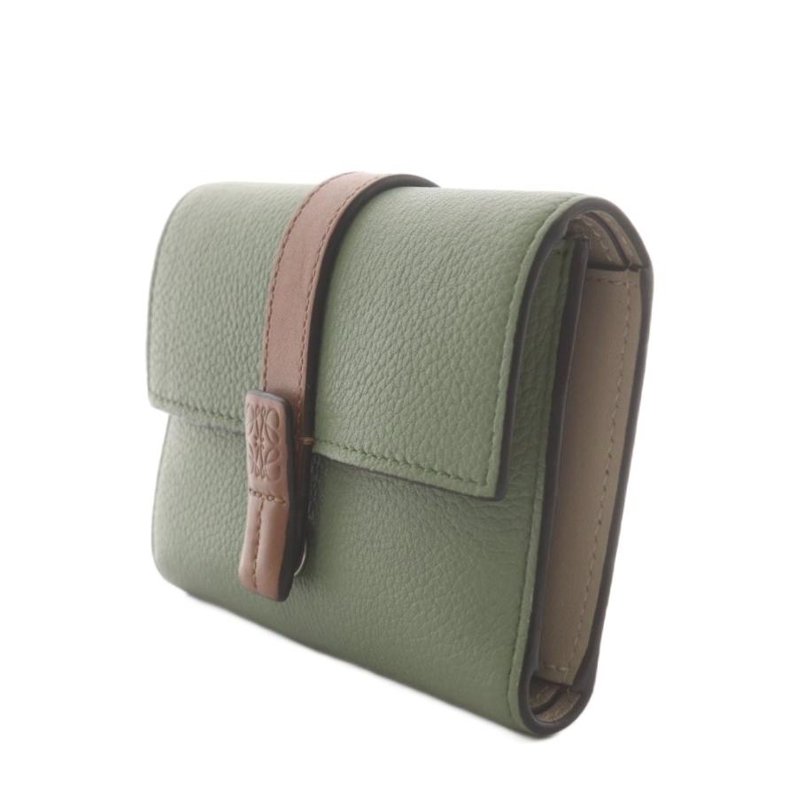 LOEWE（ロエベ） バーティカル ウォレット スモール アナグラム 三